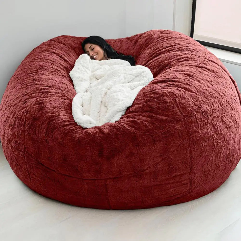 Giant Fluffy Bean Bag