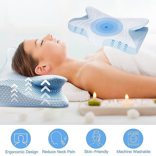 Memory Foam Pillow for Sleeping Orthopedic Cervical Ergonomic Neck Support